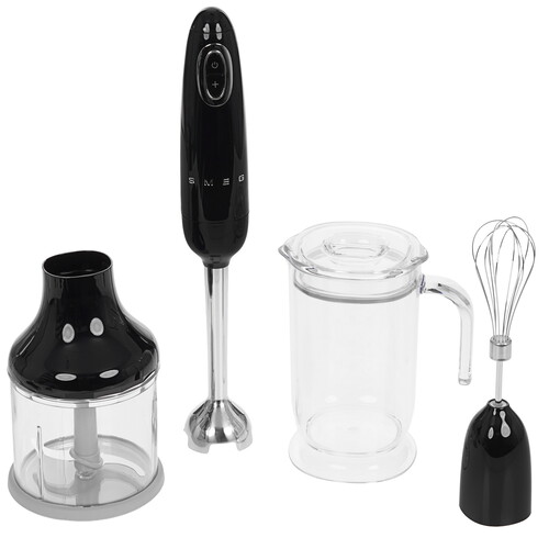Купить Блендер погружной SMEG HBF03BLEU черный  5622205. Характеристики, отзывы и цены в Донецке