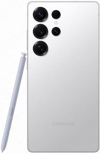 Купить 6.9" Смартфон Samsung Galaxy S25 Ultra 256 ГБ серебристый  5614259. Характеристики, отзывы и цены в Донецке