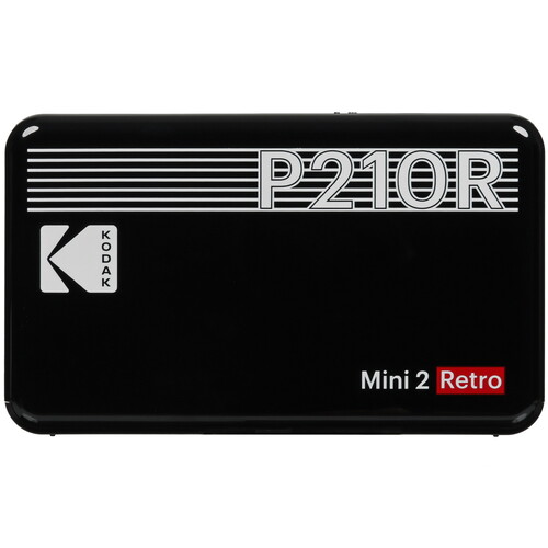 Купить Компактный фотопринтер Kodak Mini 2 Retro черный  5469338. Характеристики, отзывы и цены в Донецке