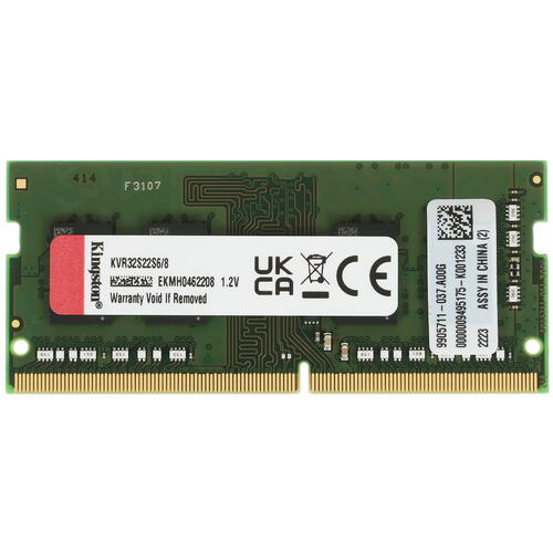 Купить Оперативная память SODIMM Kingston ValueRAM [KVR32S22S6/8] 8 ГБ  5053707. Характеристики, отзывы и цены в Донецке