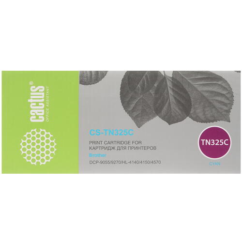 Купить Картридж лазерный Cactus CS-TN325C голубой, с чипом  7974078. Характеристики, отзывы и цены в Донецке