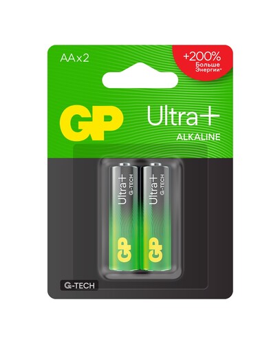 Купить Батарейка GP Ultra+G-TECH AA (LR6/ER14505/FR6/R6P)  5642900. Характеристики, отзывы и цены в Донецке