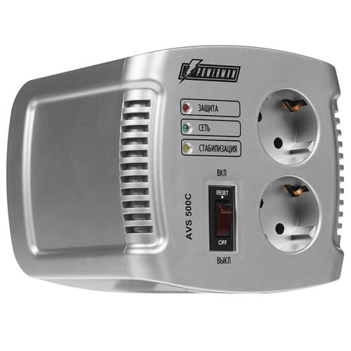 Купить Стабилизатор напряжения PowerMan AVS 500 C  7968100. Характеристики, отзывы и цены в Донецке