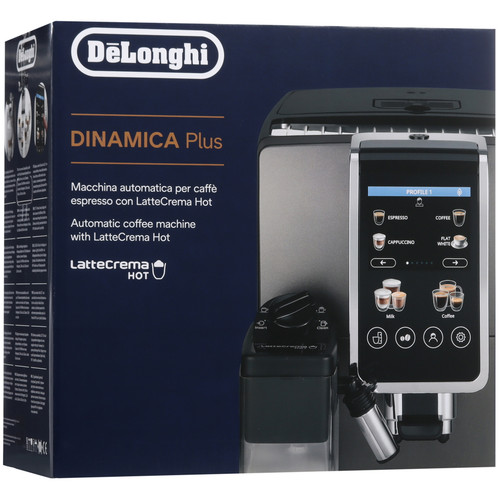 Купить Кофемашина автоматическая DeLonghi Dinamica Plus ECAM380.95.TB черный  9071517. Характеристики, отзывы и цены в Донецке