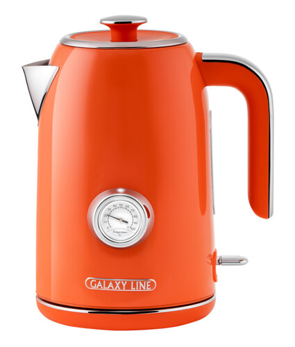 Купить Электрочайник Galaxy Line GL 0351 оранжевый  9129736. Характеристики, отзывы и цены в Донецке