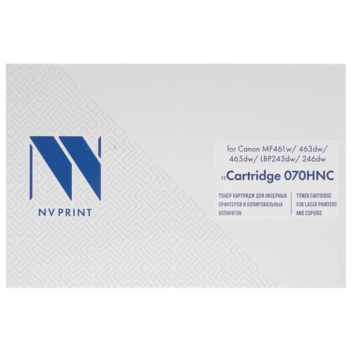 Купить Картридж лазерный NV Print NV-070HNC черный  9310323. Характеристики, отзывы и цены в Донецке