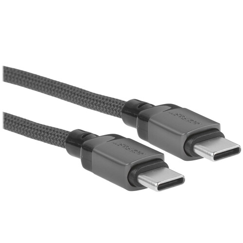 Купить Кабель круглый ACEFAST USB Type-C - USB Type-C черный 1.2 м  9191083. Характеристики, отзывы и цены в Донецке