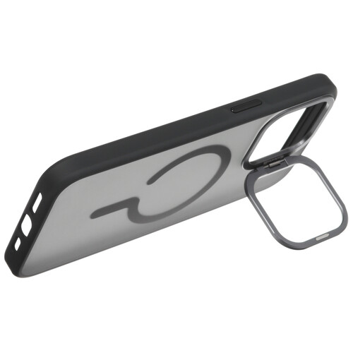 Купить Накладка  Aceline Protect Stand для Apple iPhone 15 Pro Max черный/прозрачный  9105970. Характеристики, отзывы и цены в Донецке
