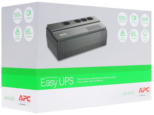 Купить ИБП APC Back-UPS 1000VA  1252154. Характеристики, отзывы и цены в Донецке