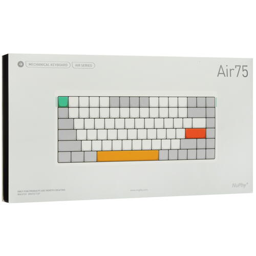 Купить Клавиатура проводная + беспроводная Nuphy AIR75v2 [AIR75v2-IW-3]  5449727. Характеристики, отзывы и цены в Донецке