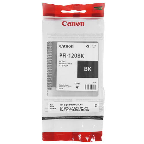 Купить Картридж Canon PFI-120 BK черный  5370046. Характеристики, отзывы и цены в Донецке