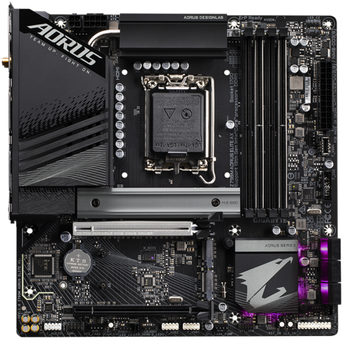 Купить Материнская плата GIGABYTE Z790M AORUS ELITE AX  5455034. Характеристики, отзывы и цены в Донецке