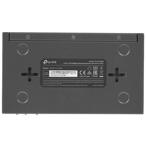 Купить Коммутатор TP-Link TL-SF1009P  1698052. Характеристики, отзывы и цены в Донецке