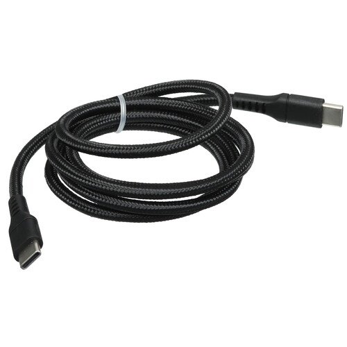 Купить Кабель круглый Rocket USB Type-C - USB Type-C черный 1 м  5466174. Характеристики, отзывы и цены в Донецке