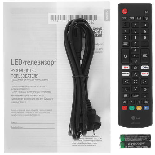Купить 50" (125 см) Телевизор LG 50UR78006LK черный  5414850. Характеристики, отзывы и цены в Донецке