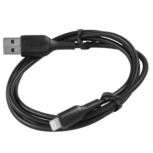 Купить Кабель круглый Belkin Lightning 8-pin MFI - USB 2.0 Type-A черный 1 м  9115854. Характеристики, отзывы и цены в Донецке