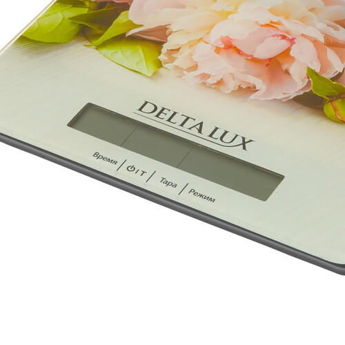 Купить Кухонные весы DELTA LUX DE-006KE разноцветный  5354083. Характеристики, отзывы и цены в Донецке