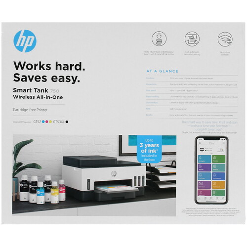 Купить МФУ струйное HP Smart Tank 750  4862764. Характеристики, отзывы и цены в Донецке