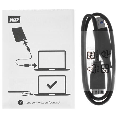 Купить 5 ТБ Внешний HDD WD Elements Portable [WDBU6Y0050BBK-WESN]  5045795. Характеристики, отзывы и цены в Донецке