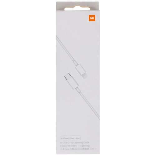 Купить Кабель круглый Xiaomi Lightning 8-pin MFI - USB Type-C белый 1 м  4713042. Характеристики, отзывы и цены в Донецке