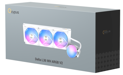 Купить Система охлаждения Ocypus Delta L36 ARGB V2  белая  5620108. Характеристики, отзывы и цены в Донецке