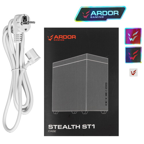 Купить Корпус ARDOR GAMING Stealth ST1  белый  5437270. Характеристики, отзывы и цены в Донецке