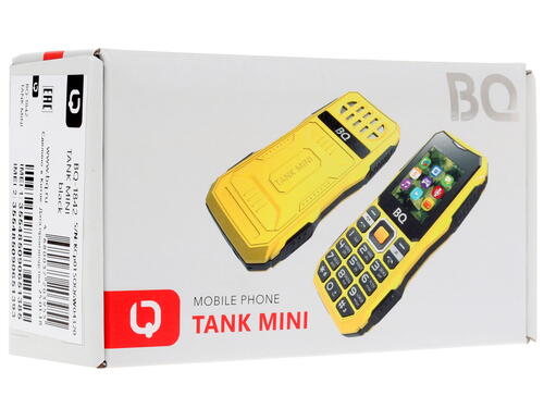 Купить Сотовый телефон BQ 1842 Tank Mini черный  1229738. Характеристики, отзывы и цены в Донецке