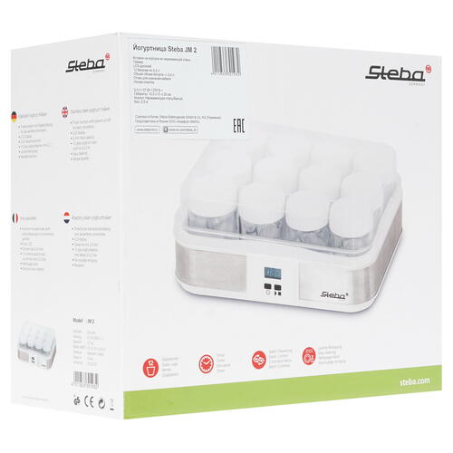 Купить Йогуртница Steba JM 2 белый  8117368. Характеристики, отзывы и цены в Донецке