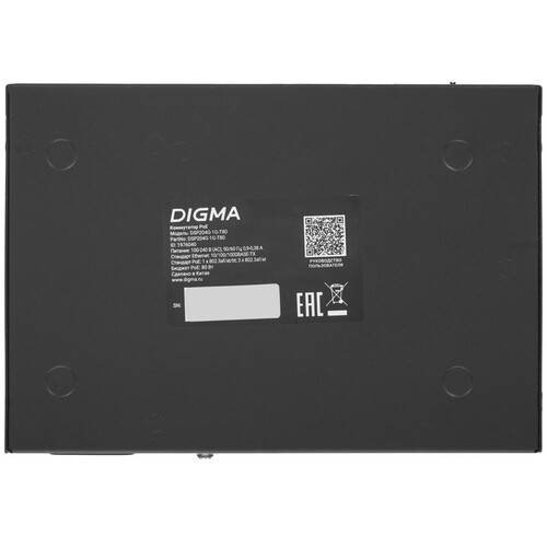 Купить Коммутатор Digma DSP204G-1G-T80  9156495. Характеристики, отзывы и цены в Донецке