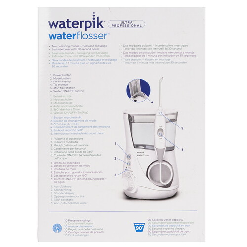 Купить Ирригатор Waterpik WP-660 Aquarius Ultra Professional  9176694. Характеристики, отзывы и цены в Донецке