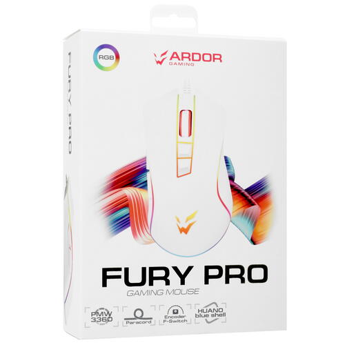 Купить Мышь проводная ARDOR GAMING Fury PRO  5060179. Характеристики, отзывы и цены в Донецке