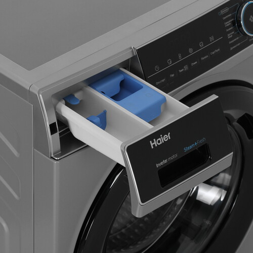 Купить Стиральная машина Haier HW90-BP14929AS серый  9291544. Характеристики, отзывы и цены в Донецке