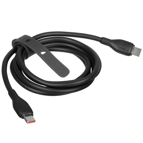 Купить Кабель круглый Baseus USB Type-C - USB Type-C черный 1.2 м  9260754. Характеристики, отзывы и цены в Донецке