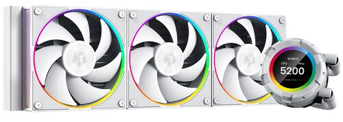 Купить Система охлаждения ID-COOLING SL360  белая  5430597. Характеристики, отзывы и цены в Донецке