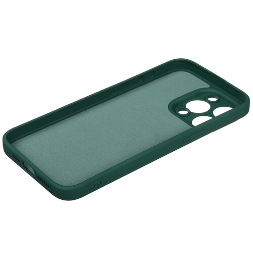 Купить Накладка  BoraSCO Microfiber Case для Apple iPhone 15 Pro Max зеленый  5601819. Характеристики, отзывы и цены в Донецке