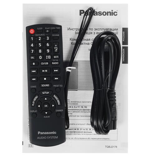 Купить Аудиосистема Panasonic SC-HC410 черный  1395106. Характеристики, отзывы и цены в Донецке
