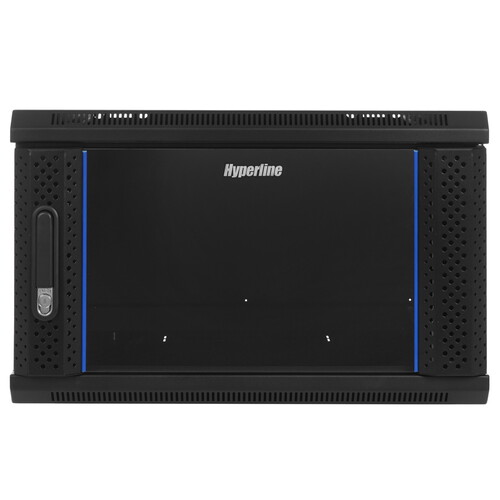 Купить Шкаф коммутационный Hyperline TWB-0666-GP-RAL9004  8193750. Характеристики, отзывы и цены в Донецке