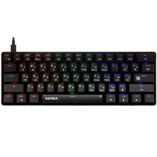 Купить Клавиатура проводная Defender Consul GK-220  9172054. Характеристики, отзывы и цены в Донецке
