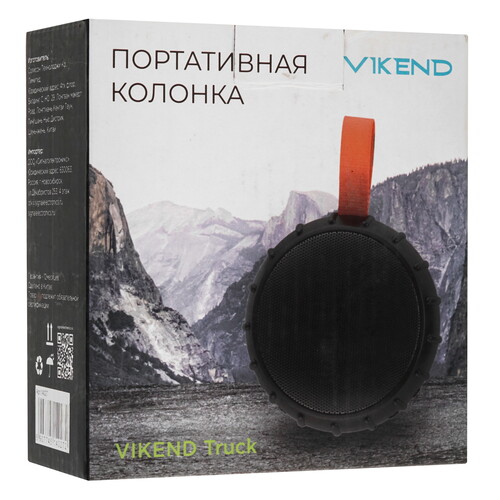 Купить Портативная колонка VIKEND Truck B, черный  9925455. Характеристики, отзывы и цены в Донецке