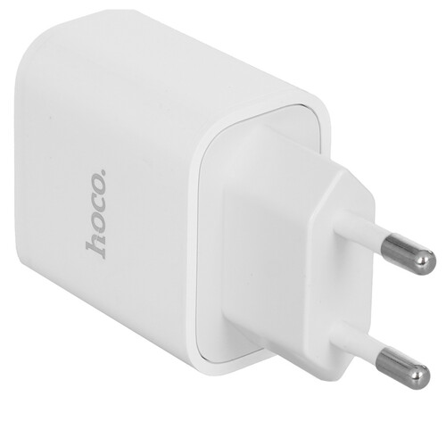 Купить Сетевое зарядное устройство Hoco C80A Plus Rapido белый  5636750. Характеристики, отзывы и цены в Донецке