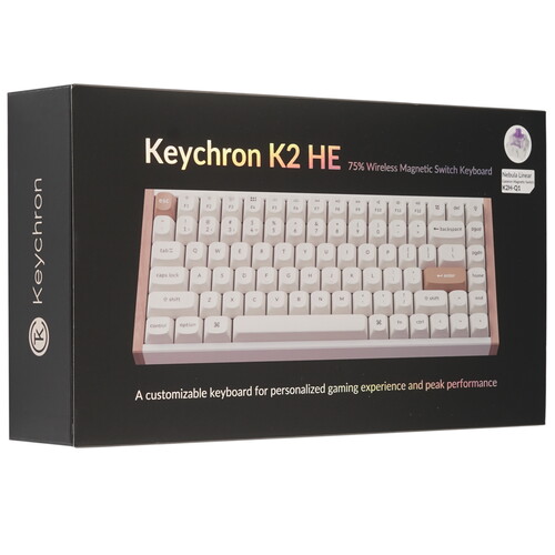 Купить Клавиатура  проводная + беспроводная Keychron K2H-Q1-RU  9236769. Характеристики, отзывы и цены в Донецке