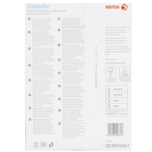 Купить Бумага Xerox Colotech Plus белый  9078061. Характеристики, отзывы и цены в Донецке