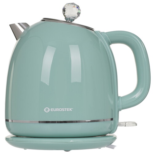 Купить Электрочайник Eurostek EEK-1841 зеленый  9242821. Характеристики, отзывы и цены в Донецке