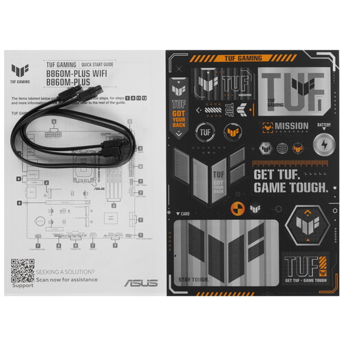 Купить Материнская плата ASUS TUF GAMING B860M-PLUS WIFI  5618761. Характеристики, отзывы и цены в Донецке