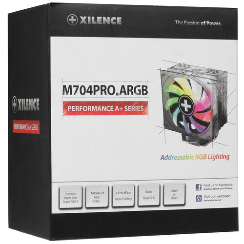Купить Кулер для процессора Xilence M704PRO.ARGB  4869161. Характеристики, отзывы и цены в Донецке