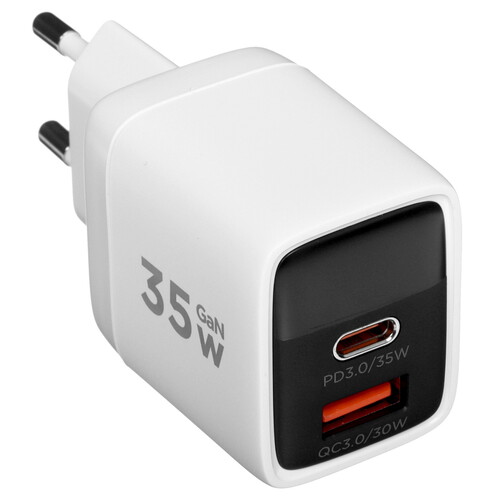 Купить Сетевое зарядное устройство Cablexpert MP3A-PC-52 белый  5480017. Характеристики, отзывы и цены в Донецке
