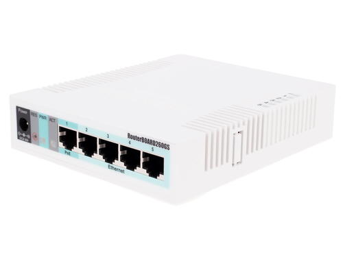 Купить Коммутатор MikroTik RB260GS  1009089. Характеристики, отзывы и цены в Донецке