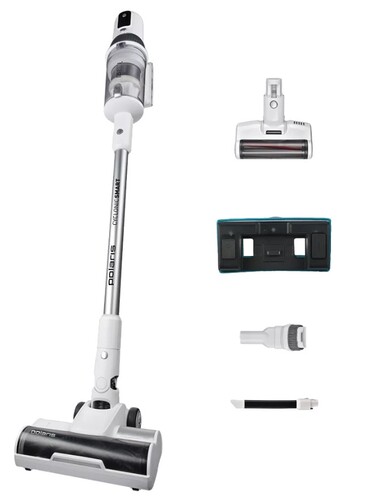 Купить Пылесос  вертикальный  Polaris PVCS 8200 Handstick Duo Pro WIFI IQ  белый  9281324. Характеристики, отзывы и цены в Донецке