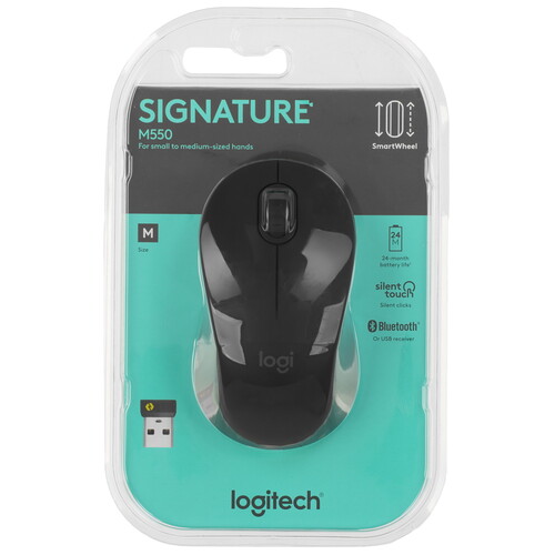 Купить Мышь беспроводная Logitech M550  5491933. Характеристики, отзывы и цены в Донецке