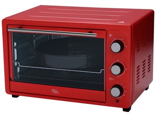 Купить Мини-печь Oasis M-S38R красный  9146415. Характеристики, отзывы и цены в Донецке